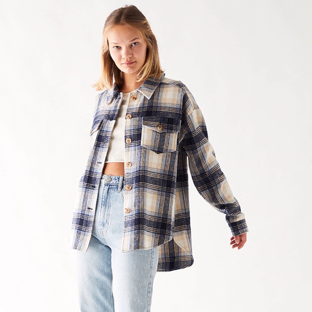 NWT PacSun Plaid Shacket